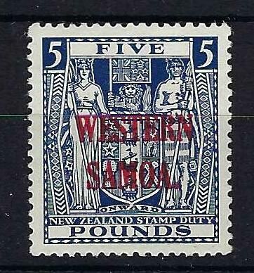 Image of Samoa SG 194 VLMM British Commonwealth Stamp